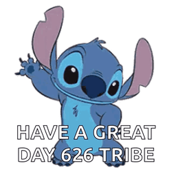 Experiment 626 Stitch Waving GIF