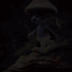 Exploded Smurf Cat Meme GIF