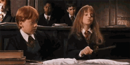 Exploding Head Hermione Spell Fail GIF