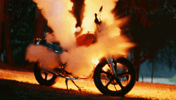 Exploding Motorcycle Explode GIF