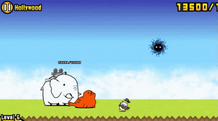 Explosion Battle Cats Games GIF