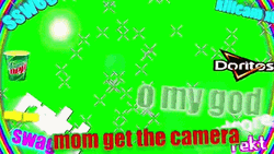 Explosion Green Screen Mom Get Camera GIF