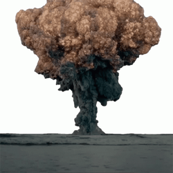 Explosion Megadeth Mushroom Cloud GIF