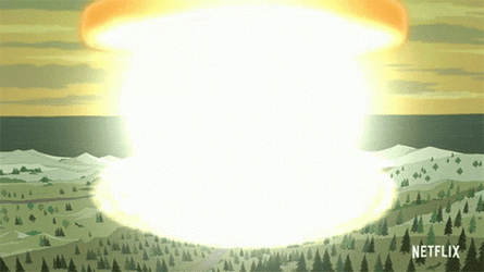 Explosion Paradise Mushroom Cloud GIF