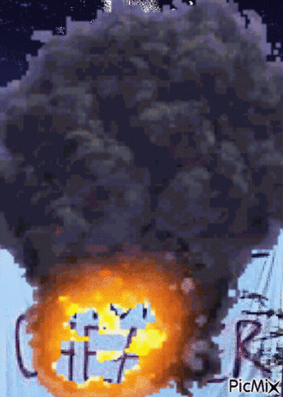 Explosion Saying Cheer GIF