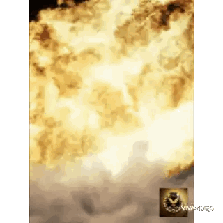 Explosion With Vivavideo Text Sticker
