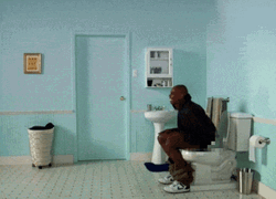 Explosive Diarrhea Man Thrown Far Away GIF
