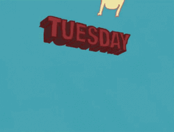 Expressive Spooky Tuesday Falling GIF