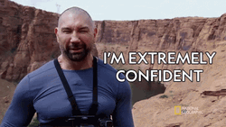 Extremely Confident Guy GIF