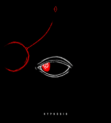 Eye Looking At Swinging Pendulum GIF