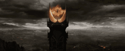 Eye Of Sauron Drone Shot GIF