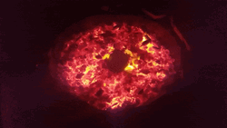 Eye Of Sauron Like In Coals GIF