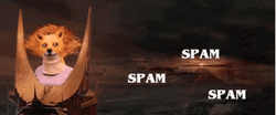 Eye Of Sauron Spam Meme GIF