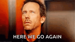 Eye Rolling Here We Go Again Nick Berry GIF