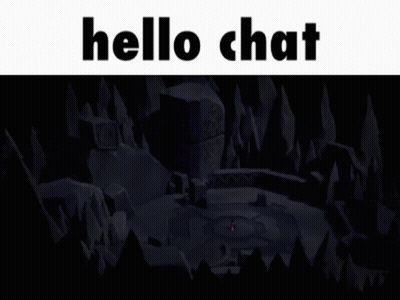 Eye Saying Hello Chat GIF