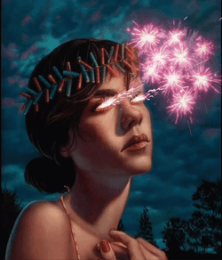 Eye Sight Fireworks Meme GIF