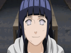 Eye Smile Hinata Hyuga  GIF
