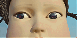 Eye To Squid Game Doll Eyes GIF