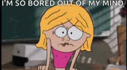 Eye Twitching Lizzie Mc Guire Cartoon GIF