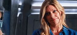 Eye Twitching Rachel Axon GIF