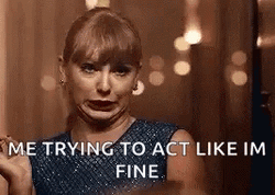 Eye Twitching Taylor Swift GIF