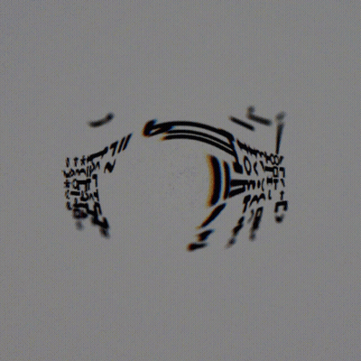 Eye With Chinese Writing GIF