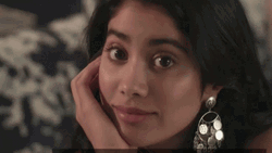 Eyebrow Flutter Jahnvi Kapoor GIF