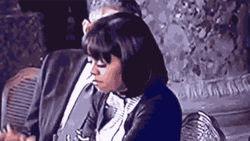 Eyeroll Obama Wife GIF