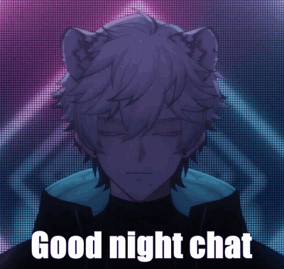Eyes Closed Good Night Chat GIF