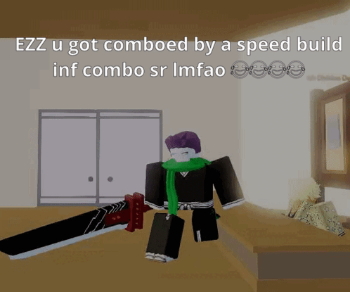 Ezz U Got Comboed By A Speed Build Inf Combo Sr Imfac GIF