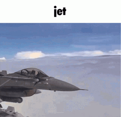 F-16 Fighting Falcon Jet Meme GIF