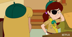 F Is For Family Maureen Murphy Black Eye  GIF