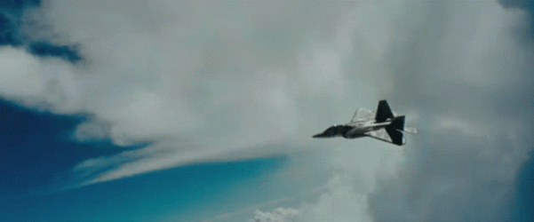 F22 Raptor Airstrike Action GIF