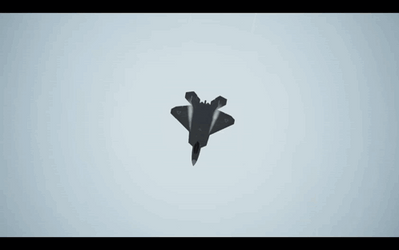 F22 Raptor Exhilarating Flight GIF