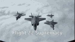 F22 Raptor Flight Supremacy GIF