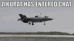 F22 Raptor Zikurat Chat GIF