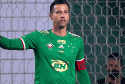 Fabio Cruzeiro Brazilian Soccer Player GIF