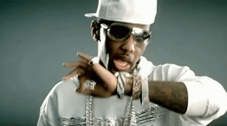 Fabulous Blowing Wrist Watch GIF