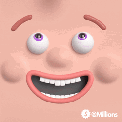 Face Eat Money Flying GIF