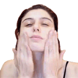 Face Massage Scherezade Shroff Sticker GIF