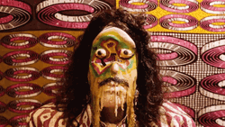 Face Melt With Falling Eyes GIF