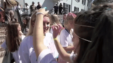 Face Painting Ole Miss GIF