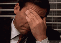 Face Palm Of Different People GIF