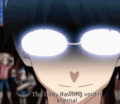 Face Saying The Cody Rawling Void Is Eternal GIF