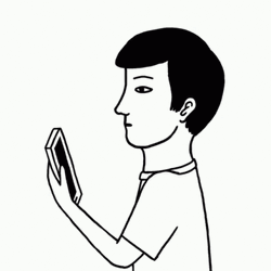 Face Slap From Phone Screen GIF