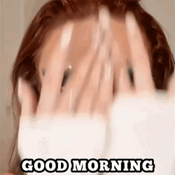 Face Swap Girl Good Morning Meme GIF
