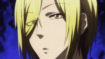 Face With Blonde Hair And Green Eyes GIF