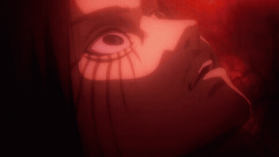 Face With Blood Coming Out Of Eyes GIF