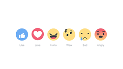 Facebook App Emoji Reactions
