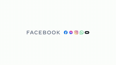 Facebook Word And Icons GIF